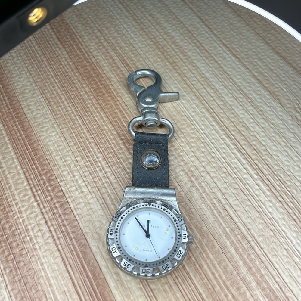 MultiTech Men's Pocket/Compass  Watch Water Resist